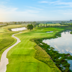 Sân Golf Vinpearl Golf Léman tại Vinhomes Saigon Park Hóc Môn